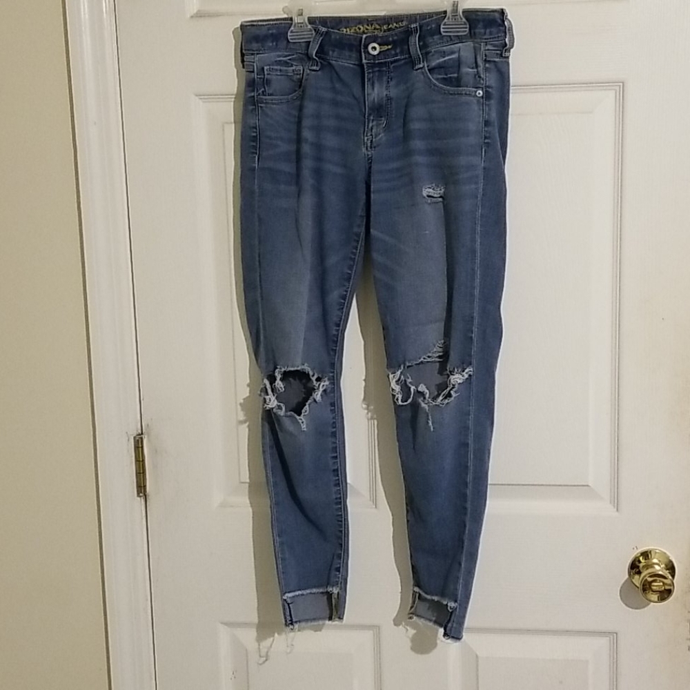 Arizona Ripped Blue Jeans